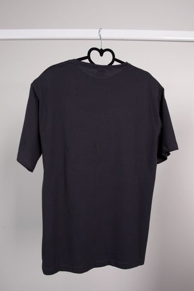 Yazılı Baskılı T shirt Lacivert