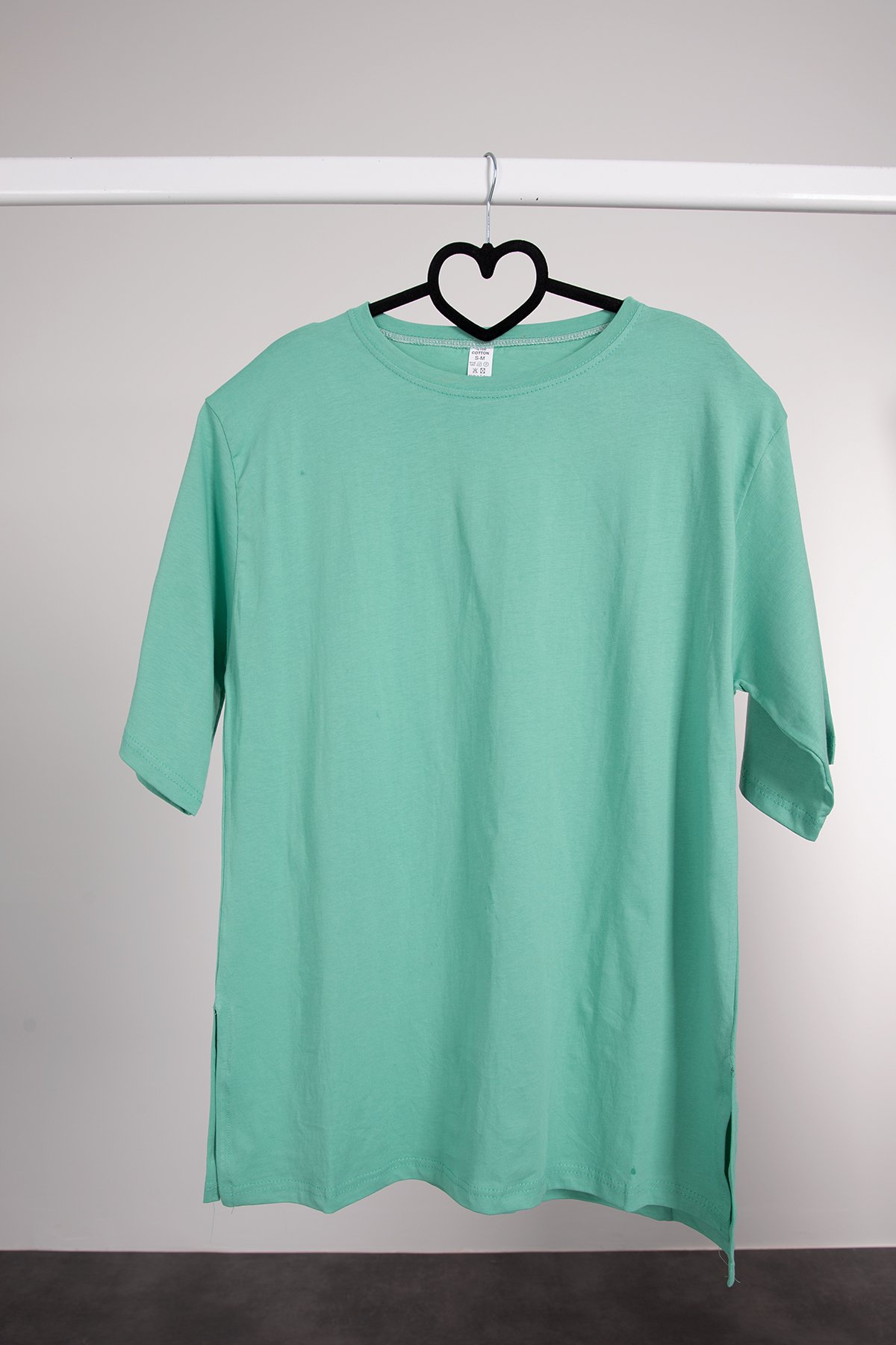 Basic T shirt Su Yeşili